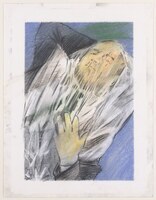KT 2013 068
<br/>
Zonder titel (gesluierde man)
<br/>
<em>Kastelic, Ronald Victor (1964)</em>
